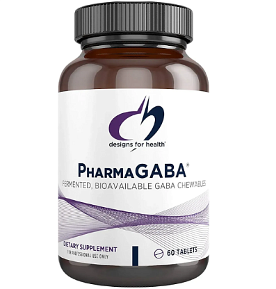 PharmaGABA - Биодоступная ГАБА для поддержания спокойствия Designs for Health магазин Glossary 