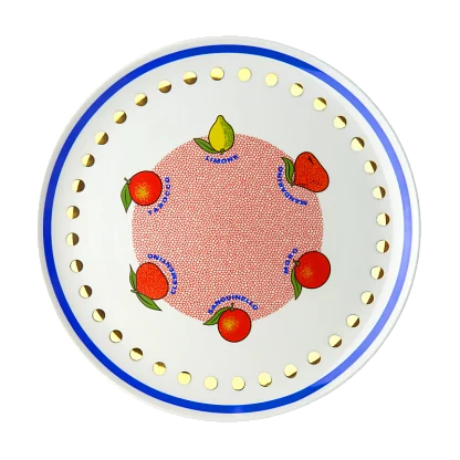 Блюдо круглое Агруми Agrumi 32см Bel Paese, Bitossi Home магазин Glossary 