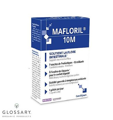 МАФЛОРИЛ-10M - улучшение микрофлоры кишечника INELDEA Santé Naturelle,  магазин Glossary 