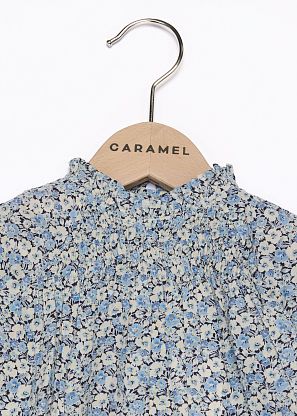 Платье, синяя флора Caramel, магазин Glossary 