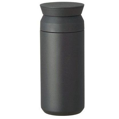 Термокружка черная Travel Tumbler Kinto магазин Glossary 