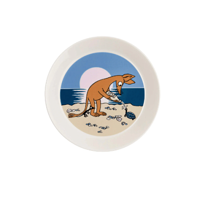 Тарелка Сниф Sniff голубая Moomin Arabia, магазин Glossary 