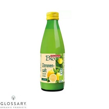 Сок сицилийских лимонов 100% Rinatura, магазин Glossary 