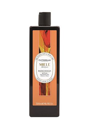 Гель для душа и ванны MILLEFIORI HONEY/ЦВЕТОЧНЫЙ МЕД Phytorelax магазин Glossary 