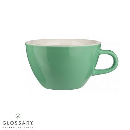 Чашка для капучино зеленая Acme,  магазин Glossary 