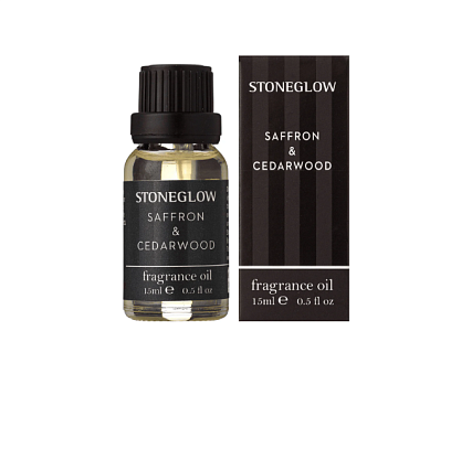 Масло ароматическое "Saffron & Cedarwood" 15мл Modern Classics New, Stoneglow магазин Glossary 