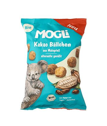 Снеки кукурузные с какао (с 3 лет) Mogli,  магазин Glossary 