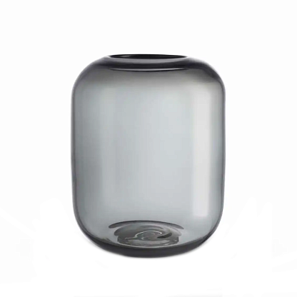 Ваза стеклянная серая 16.5см Eva Solo магазин Glossary 