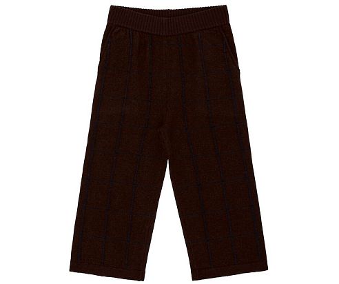 Felted Pants - Walnut/Dark Navy магазин Glossary 