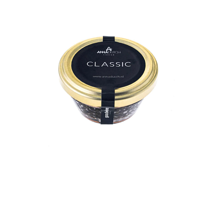 Икра зернистая классическая осетровая, Anna Dutch  магазин Glossary 