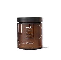 Soak no.1 amber, cedar leaf & lemongrass - Минеральная соль для ванны - аромат №1 амбра, кедр и лемонграсс Maude,  магазин Glossary 