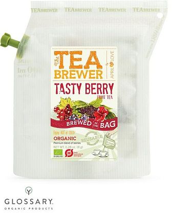 Чай фруктовый (виноград, гибискус, бузина, черника) Tasty Berry органический магазин Glossary 