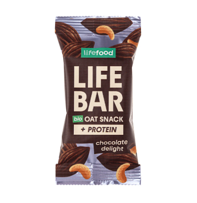 Батончик протеиновый Шоколад органический Lifebar Lifefood магазин Glossary 