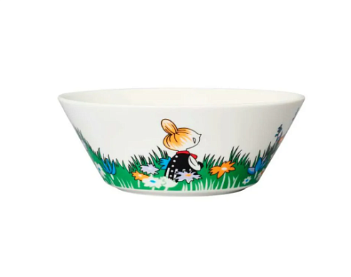 Миска "Little My and meadow" Moomin Arabia, магазин Glossary 