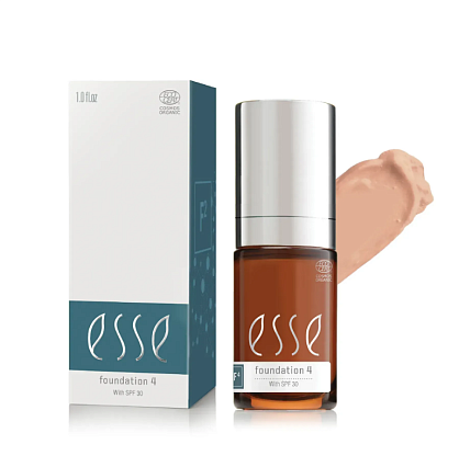 Тональная основа для всех типов кожи Тон F4 Esse Foundation SPF30 магазин Glossary 