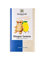 Чай травяной Имбирь и Лимон органический пакет Sonnentor,  магазин Glossary 