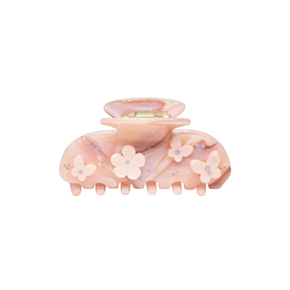 Sweetheart Clip in Pink Chantilly Angel Food Крабик для волос "Pink Chantilly Angel Food" Emi Jay,  магазин Glossary 