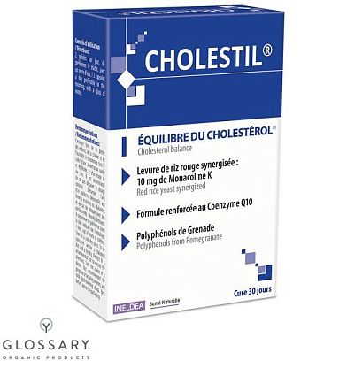 ХОЛЕСТИЛ - холестериновый баланс INELDEA Santé Naturelle,  магазин Glossary 