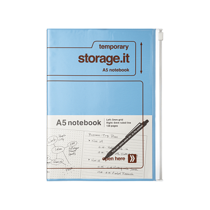 Блокнот A5 синий Storage.It Mark's,  магазин Glossary 