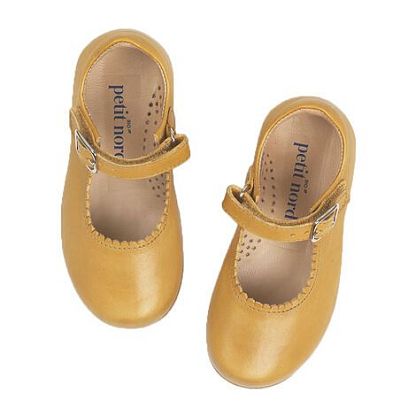 Scallop Ballerina Mustard Petit Nord,  магазин Glossary 