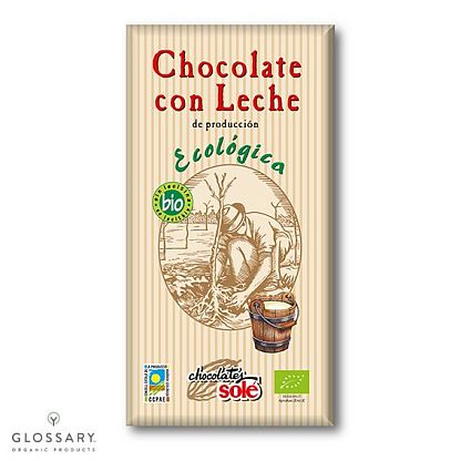 Шоколад молочный органический магазин Glossary 