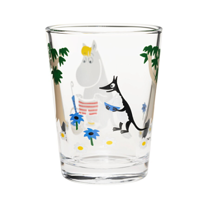 Стакан Собираемся в отпуск Going on vacation Moomin, Iittala магазин Glossary 