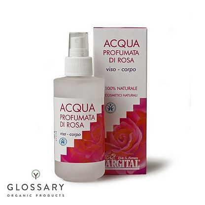 Ароматическая тонизирующая вода для лица и тела «Роза» Argital магазин Glossary 