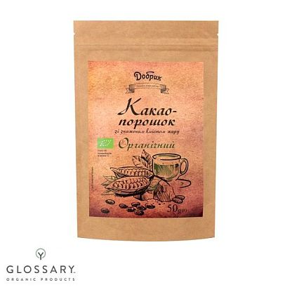 Какао-порошок органический Добрик,  магазин Glossary 
