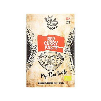 Паста карри красная Тайская органическая Onoff Spices магазин Glossary 