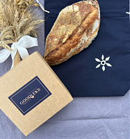 Эко-хлебница Животворное тепло, синяя Goodleks / магазин Glossary 