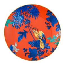 Тарелка "Золотой Попугай" оранжевая 20см Wonderlust Teaware, Wedgwood магазин Glossary 