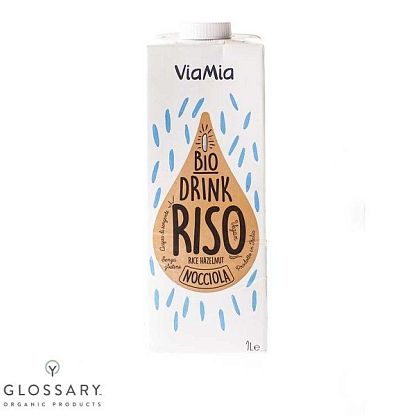 Напиток рисовый с фундуком органический Via Mia,  магазин Glossary 