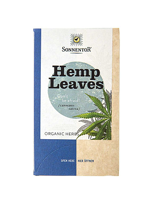 Чай травяной органический с листьями конопли двухкамерный пакет, Sonnentor магазин Glossary 