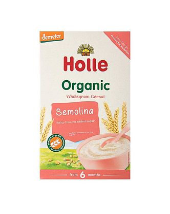 Каша Holle Манная органическая с 6 месяцев магазин Glossary 