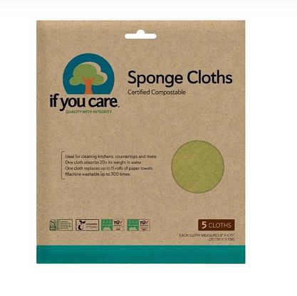 Набор губок для посуды, If You Care магазин Glossary 