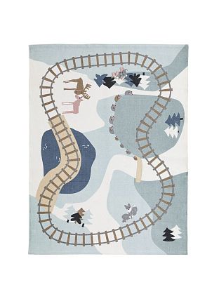 Ковер Woodland rug Edvin 130x170, Kids Concept магазин Glossary 