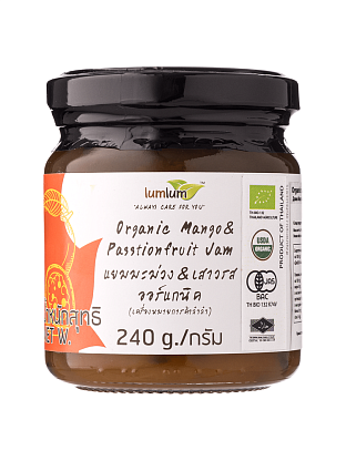 Джем Манго-Маракуйя органический, Lumlum  магазин Glossary 