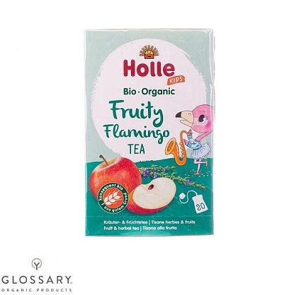 Чай для детей и взрослых органический "Fruity Flamingo"  Holle,  магазин Glossary 