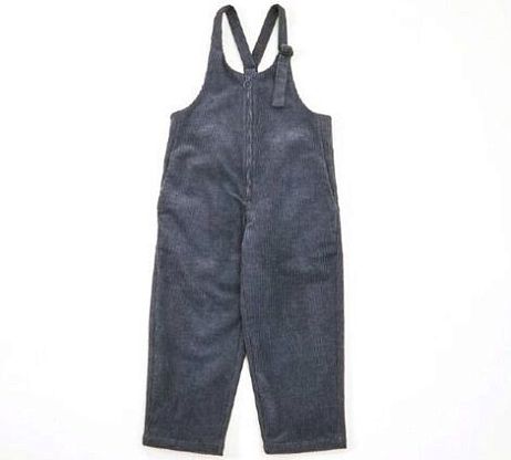 Сorduroy salopette charcoal Moun Ten. магазин Glossary 