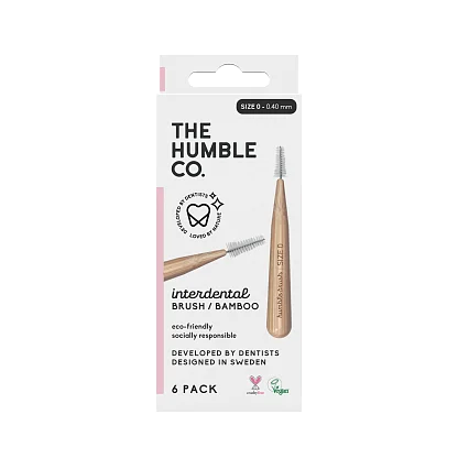Браш интердентальный бамбуковый размер 0, The Humble Co. магазин Glossary 