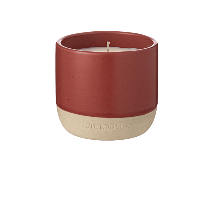 Свеча ароматизированная керамическая "Огонь" Elements, Stoneglow магазин Glossary 