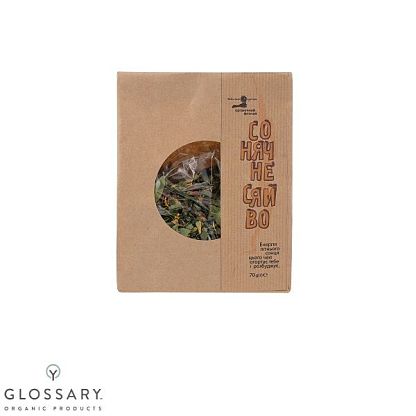 Чай травяной "Сонячне сяйво" органический Жива земля Потутори,  магазин Glossary 