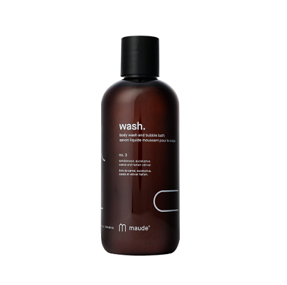 Wash no.3 eucalyptus and sandalwood - Гель для душа и пена для ванны - аромат №3 эвкалипт и сандаловое дерево Maude,  магазин Glossary 