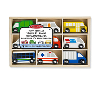 Набор деревянных автомобилей Melissa&Doug магазин Glossary 