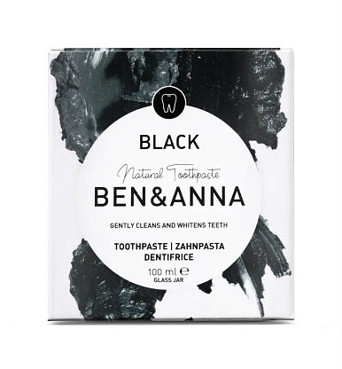 Натуральная зубная паста Black Ben&Anna магазин Glossary 