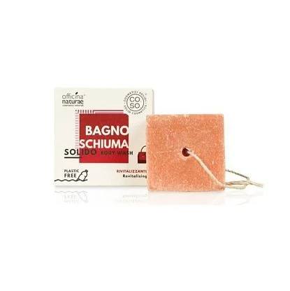 Органический твёрдый восстанавливающий гель для душа Officina Naturae,  магазин Glossary 