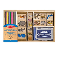 Набор штампов "Животные" Melissa&Doug магазин Glossary 