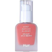 Увлажняющие жидкие ампульные румяна House of Hur Moist Ampoule Blusher Rose Brown магазин Glossary 