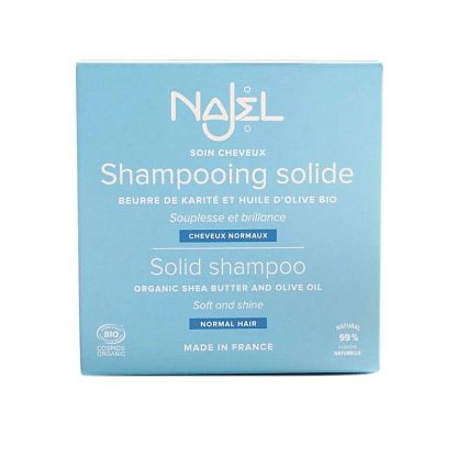 Твердый шампунь для нормальных и сухих волос Najel,  магазин Glossary 