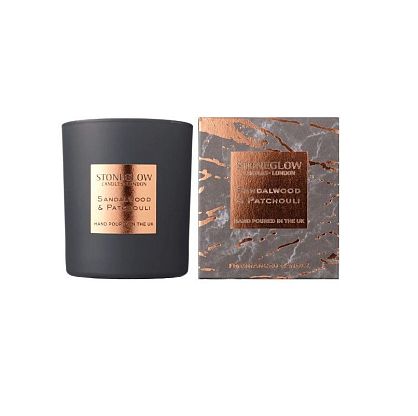 Свеча гелевая "Сандал-Пачули" (тумблер) LUNA, Stoneglow магазин Glossary 